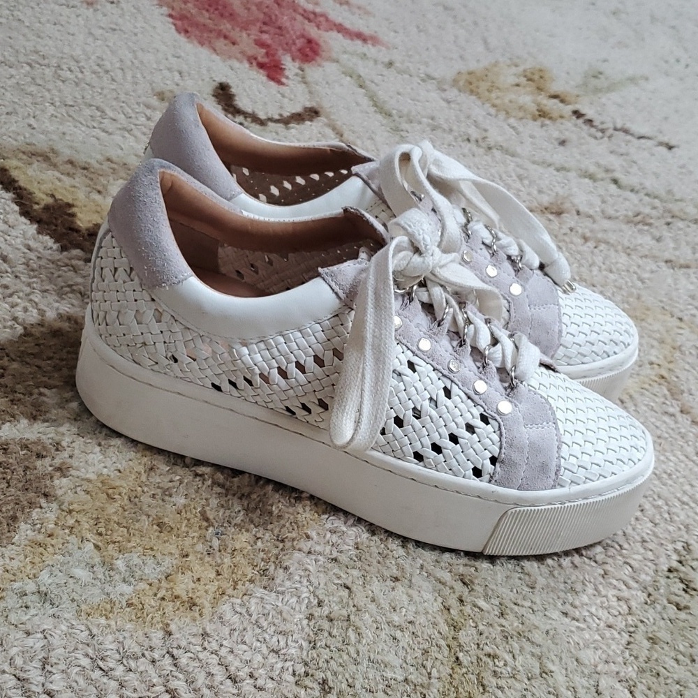 Joie Handan platform woven sneaker